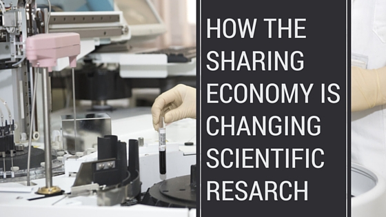 Ivana De Domenico asks, "Will the sharing economy change scientific research?"